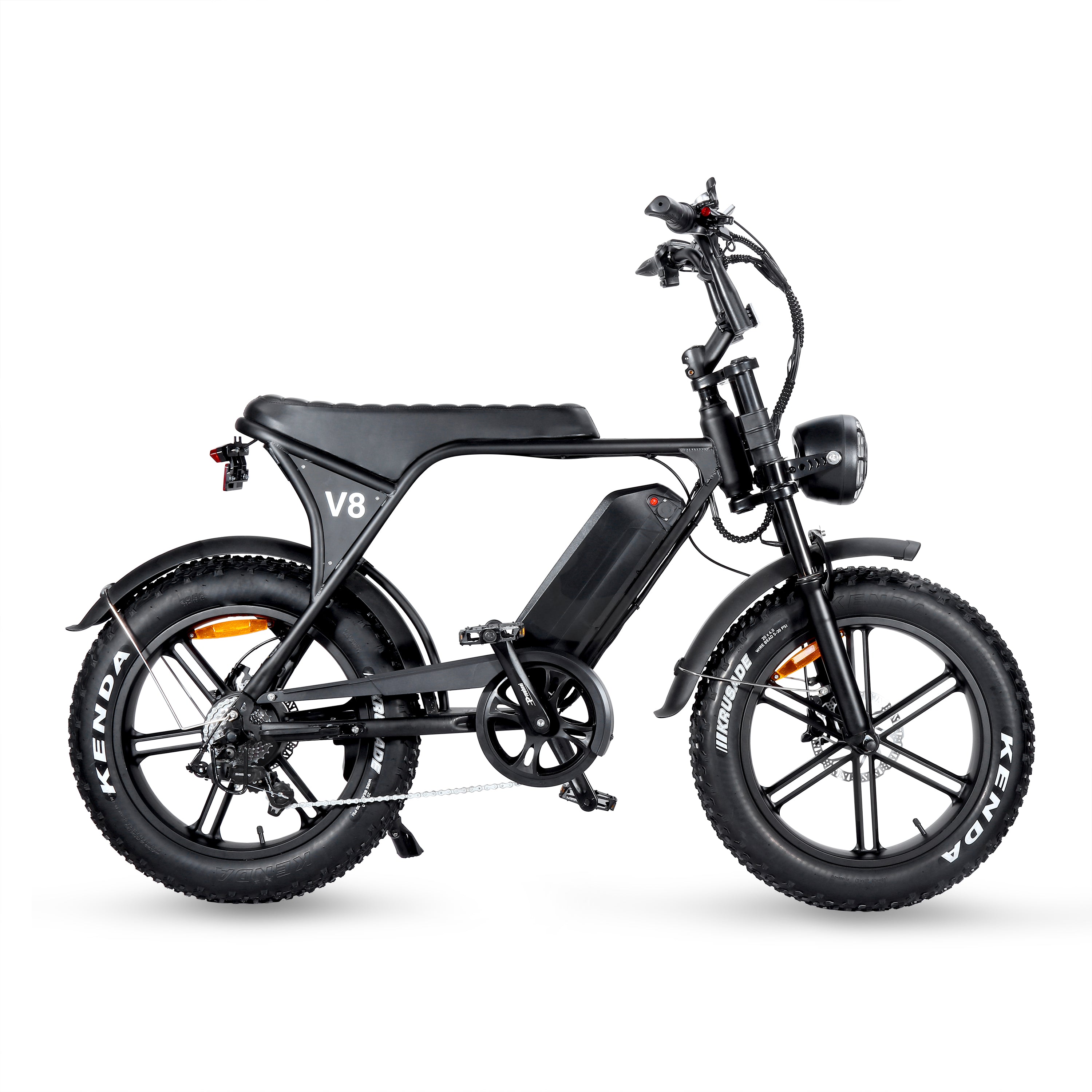 Ouxi V8 3.0 2024 | Fatbike | Zwart