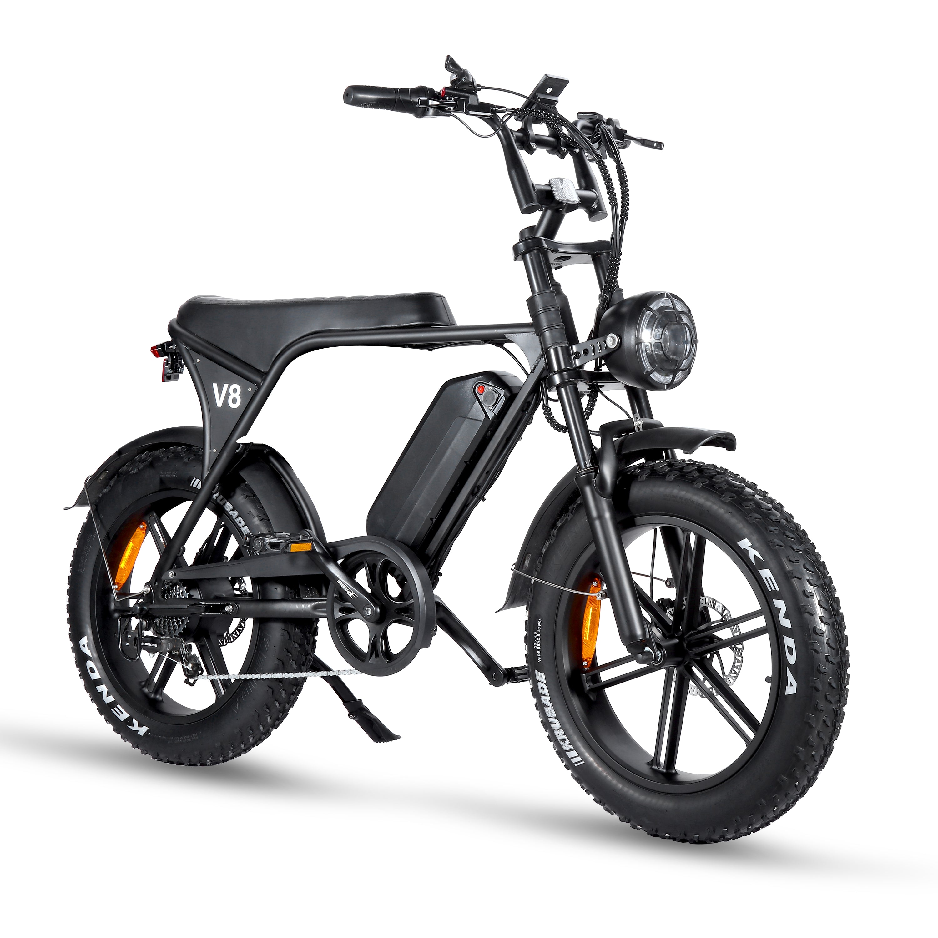 Ouxi V8 3.0 2024 | Fatbike | Zwart